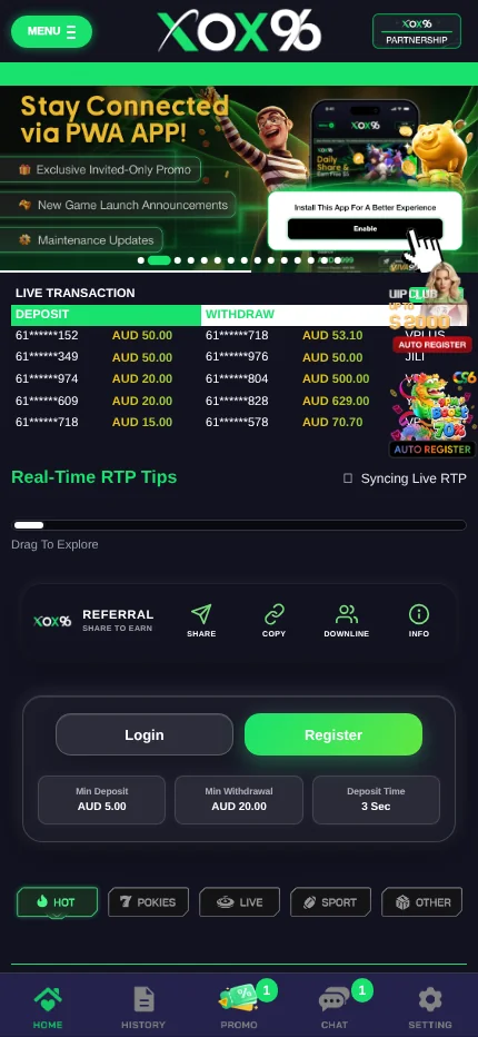 XOX96: App Versus the Mobile Site